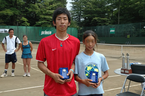 混合ダブルス準優勝