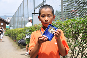 14才以下男子シングルス優勝