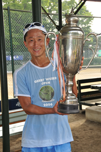 男子シングルス優勝