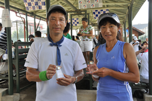 混合ダブルス準優勝