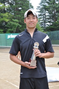 男子シングルス優勝