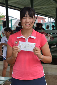 18才以下女子シングルス優勝