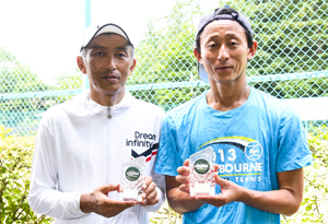 45才以上男子ダブルス準優勝　長田/山口組