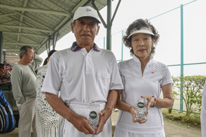 グランドベテランダブルス優勝　山内/阿久津組