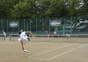 女子ダブルス決勝 森・清田組