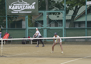 女子ダブルス決勝 梶川・稲田組